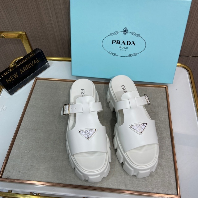 Fashion Logo Thick-Soled Women Sandals