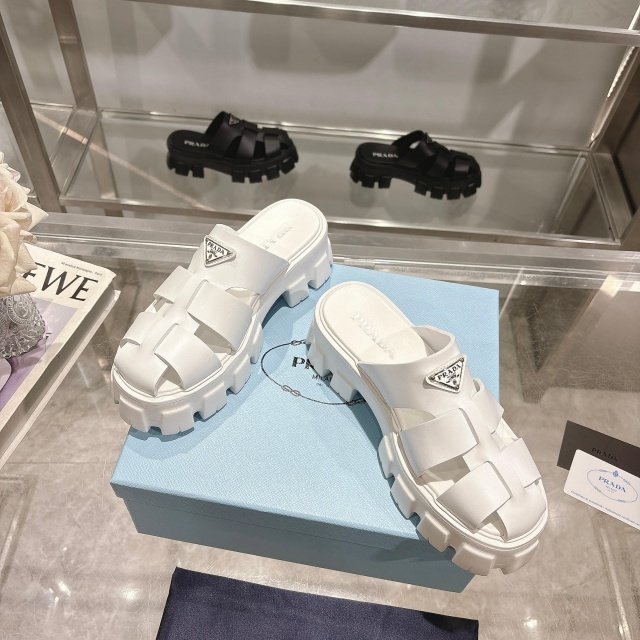 Thick-Soled Hollow Out Women Slippers