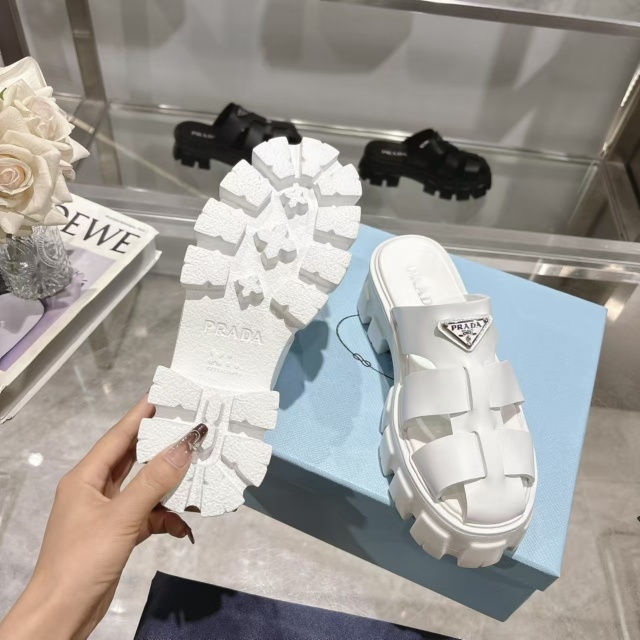 Thick-Soled Hollow Out Women Slippers