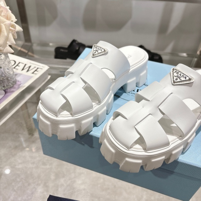 Thick-Soled Hollow Out Women Slippers