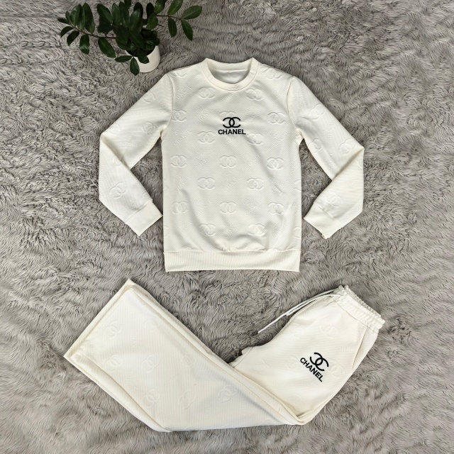 Fashion Embroidery Embossing Women Fall Tracksuit