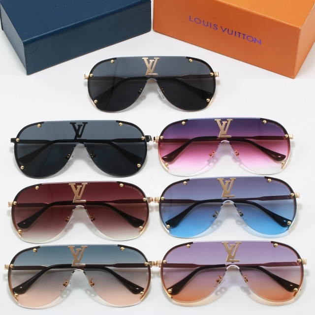 Oversize Metal Frame Luxury Glasses