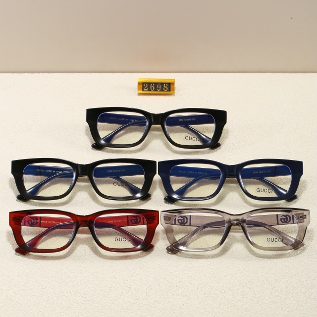 Clear Lens Rectangle Frame Luxury Glasses