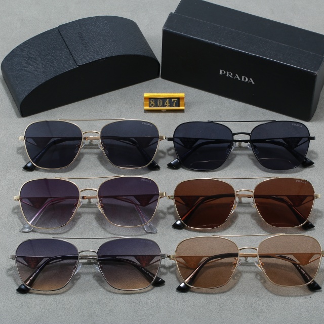 Metal Frame Unisex Luxury Glasses