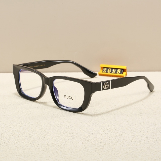 Clear Lens Rectangle Frame Luxury Glasses