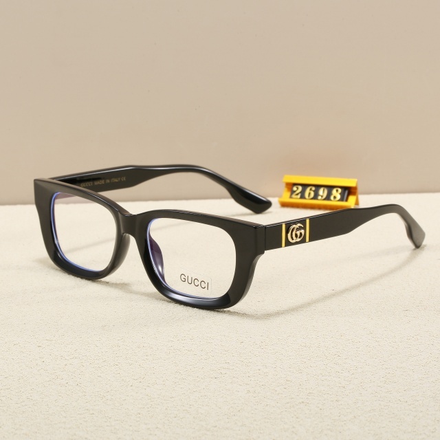 Clear Lens Rectangle Frame Luxury Glasses