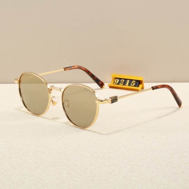Oval Metal Frame Luxury Glasses