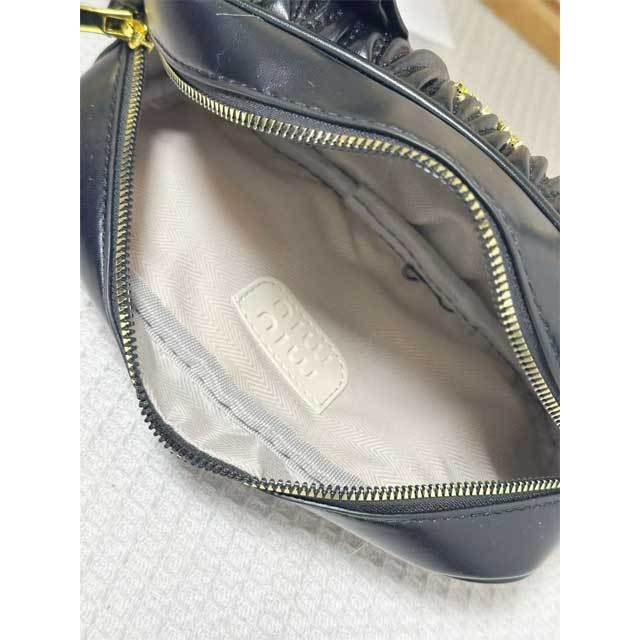 Metal Logo Leather Women Crossbody Bags