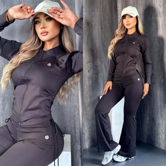 Bare Feeling High Elastic Casual Jogging Suit