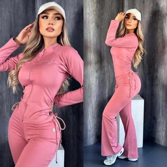 Bare Feeling High Elastic Casual Jogging Suit