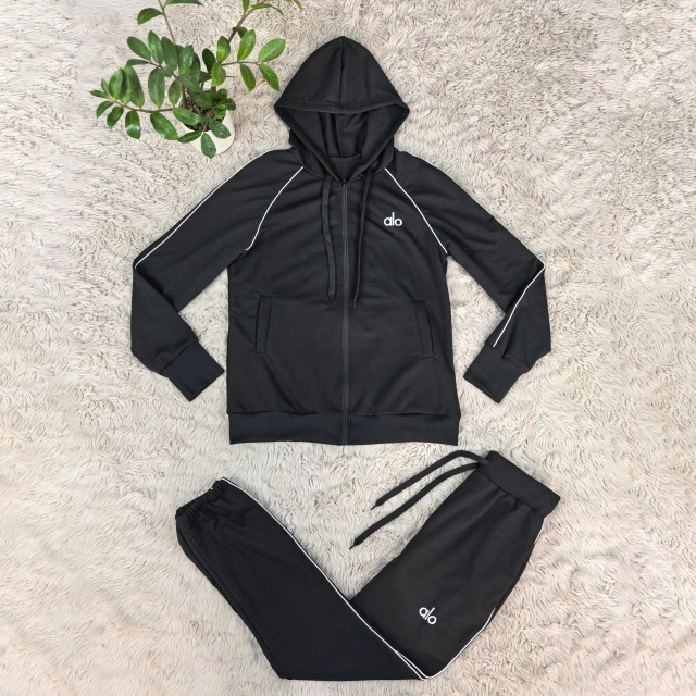 Fashion Embroidery Women Casual Fall Tracksuit Set