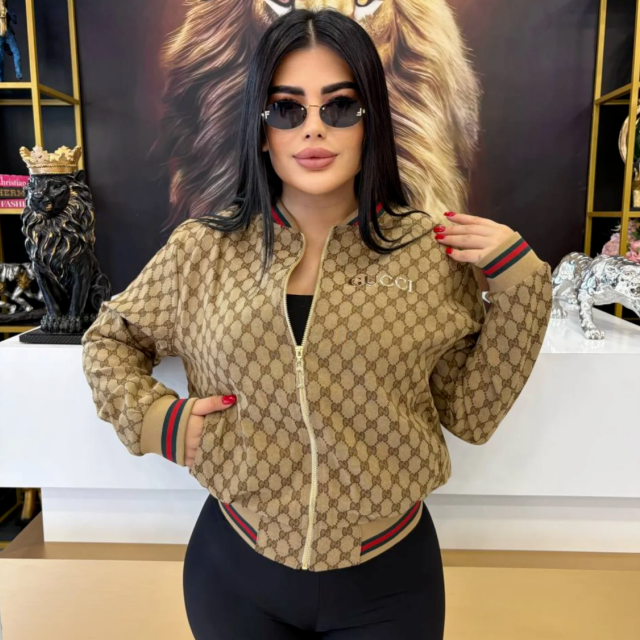 Fashion Embroidery Women Fall Jackets