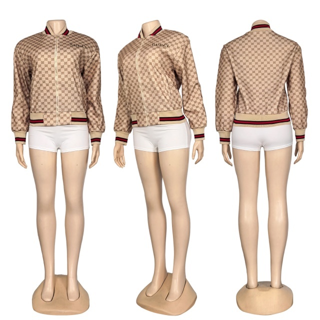 Fashion Embroidery Women Fall Jackets