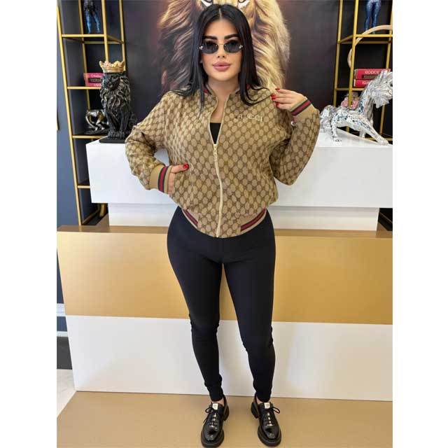 Fashion Embroidery Women Fall Jackets