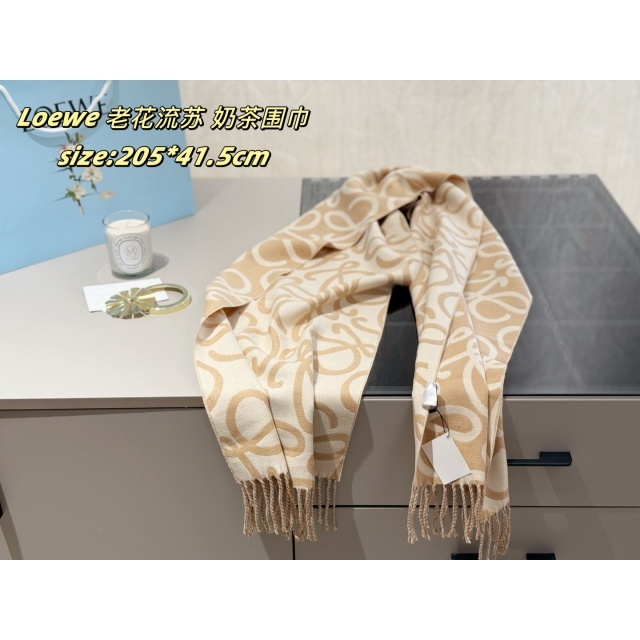 Fashion Logo Printed Wool Scarf