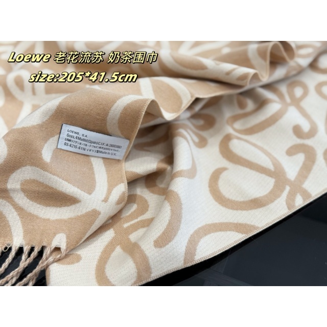 Fashion Logo Printed Wool Scarf