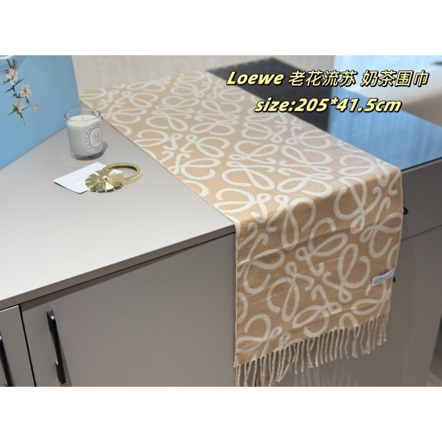 Fashion Logo Printed Wool Scarf