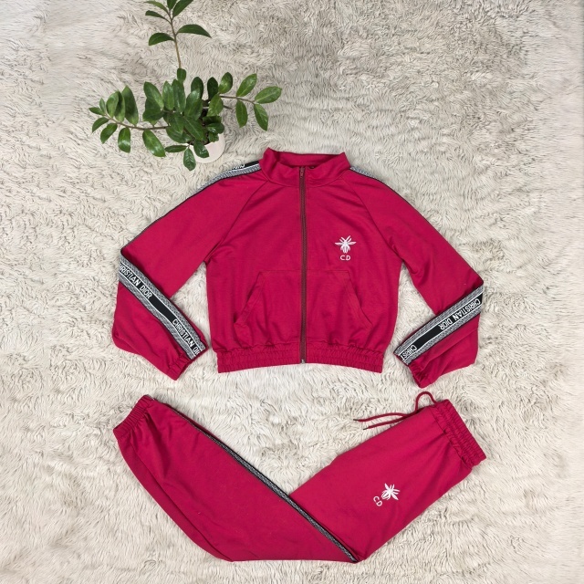 Fashion Embroidery Women Casual Tracksuit