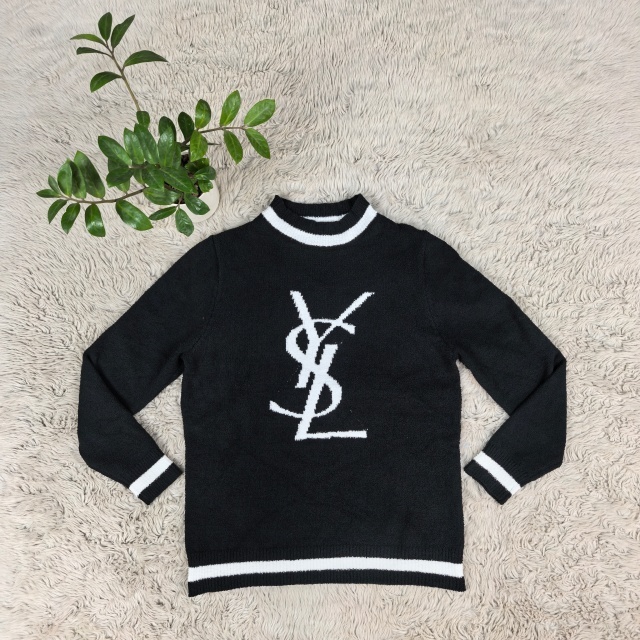 Fashion Jacquard Knit Sweater Top