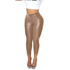 Khaki cropped
