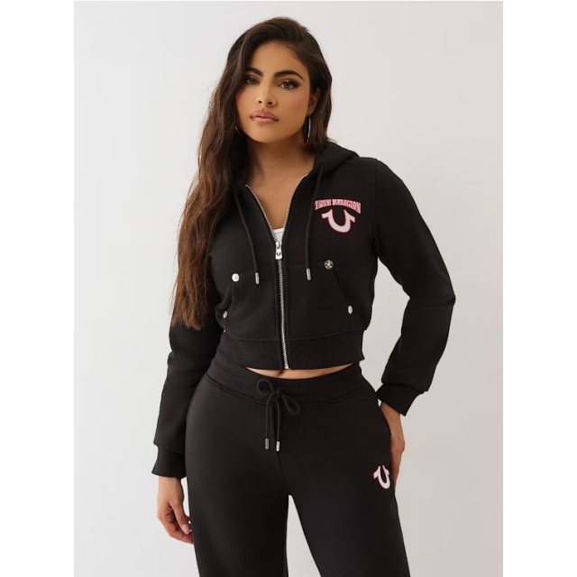 Casual Hooded Top Printed Jogging Pant Set