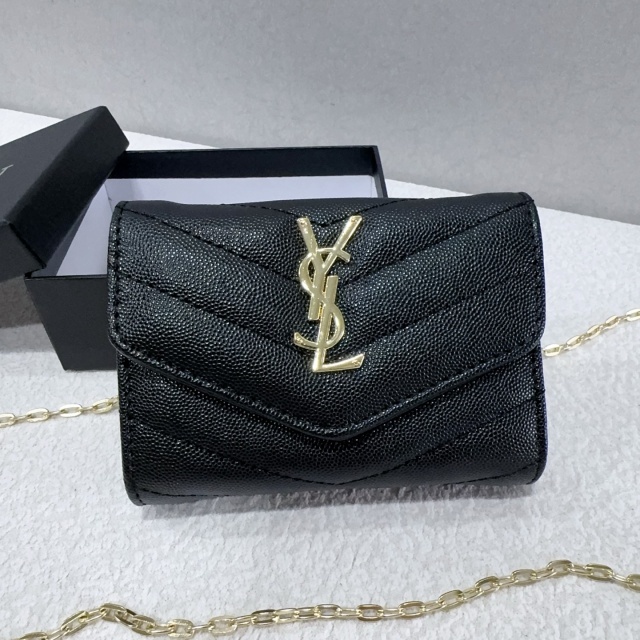 Luxury Fashion Metal Logo Leather Mini Bags