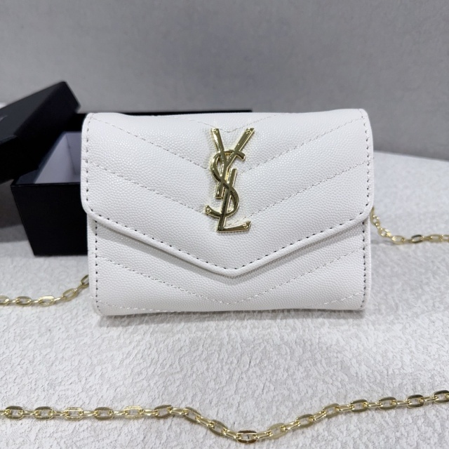 Luxury Fashion Metal Logo Leather Mini Bags