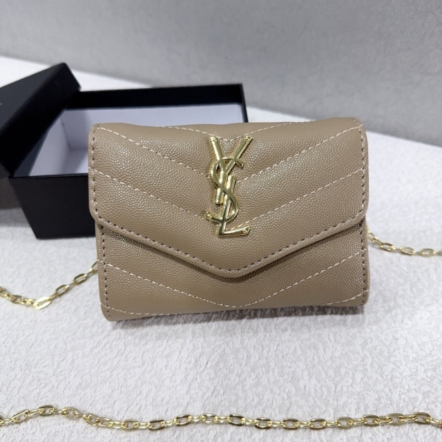 Luxury Fashion Metal Logo Leather Mini Bags