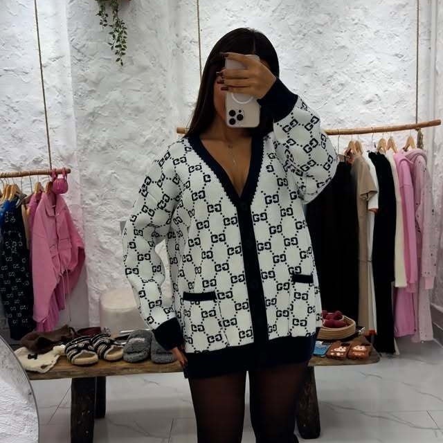 Fashion Knit Winter Cardigan Sweater