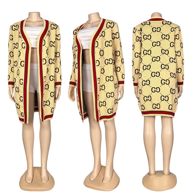 Winter Fashion Knit Cardigan Coat