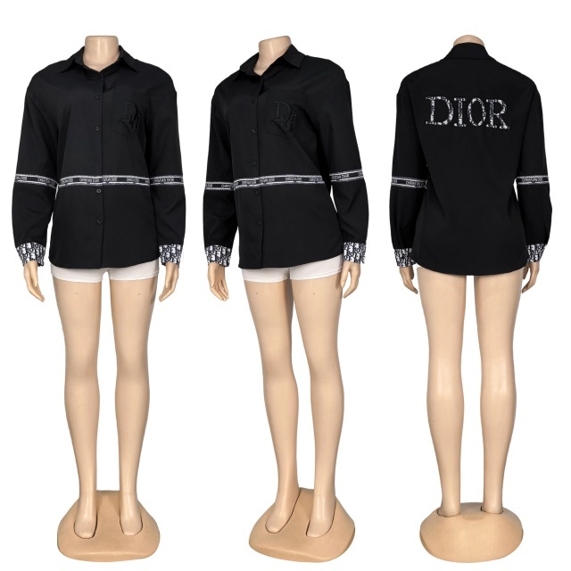Fashion Embroidery Women Casual Shirt
