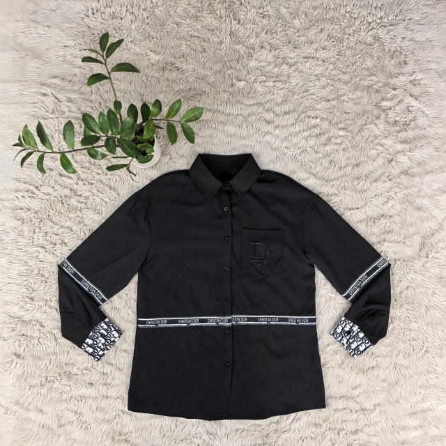Fashion Embroidery Women Casual Shirt