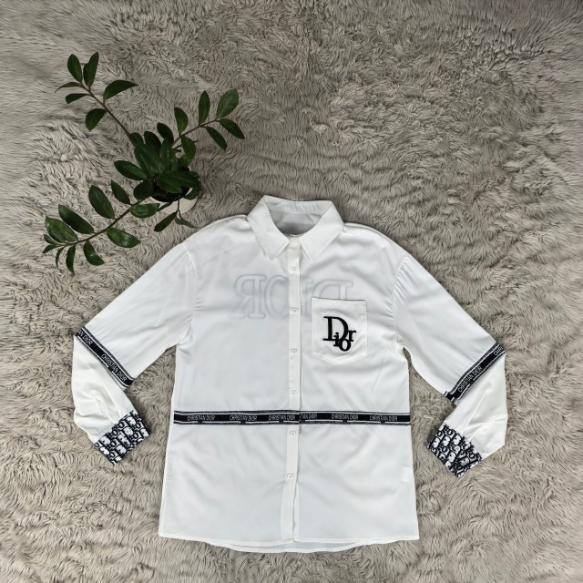 Fashion Embroidery Women Casual Shirt