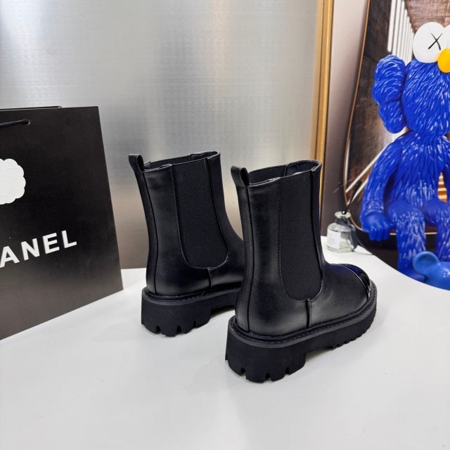 Luxury Fashion Leather Women Ankle Boots