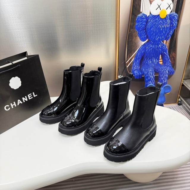 Luxury Fashion Leather Women Ankle Boots