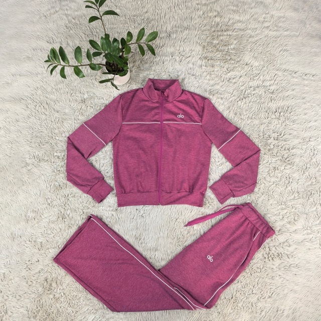 Fashion Embroidery Zipper Fall Tracksuit Set