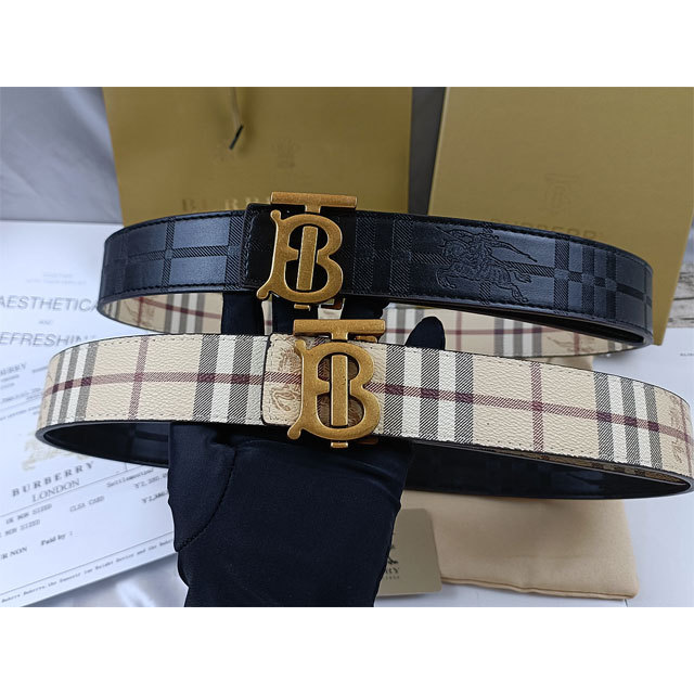 Fashion Logo Leather Adults Casual Belts