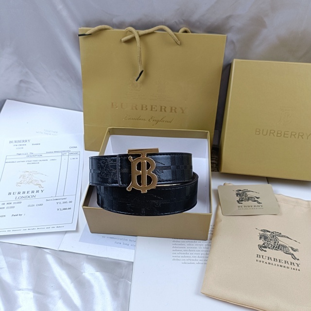 Fashion Logo Leather Adults Casual Belts