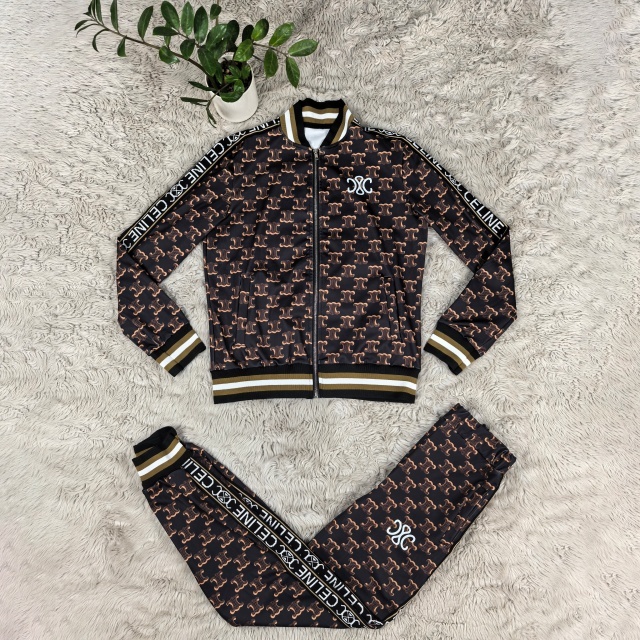 Fashion Printed Women Casual Tracksuit Set