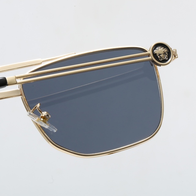 Metal Square Frame Unisex Glasses
