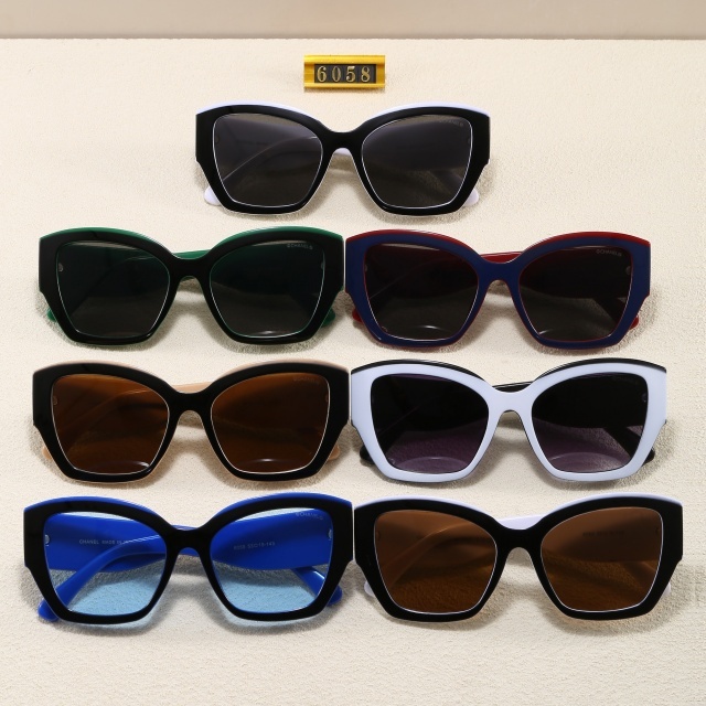 Color Block Luxury Sunglasses