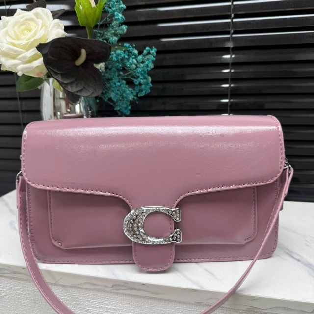 Fashion Rhinestones Leather Women Messenger Bags