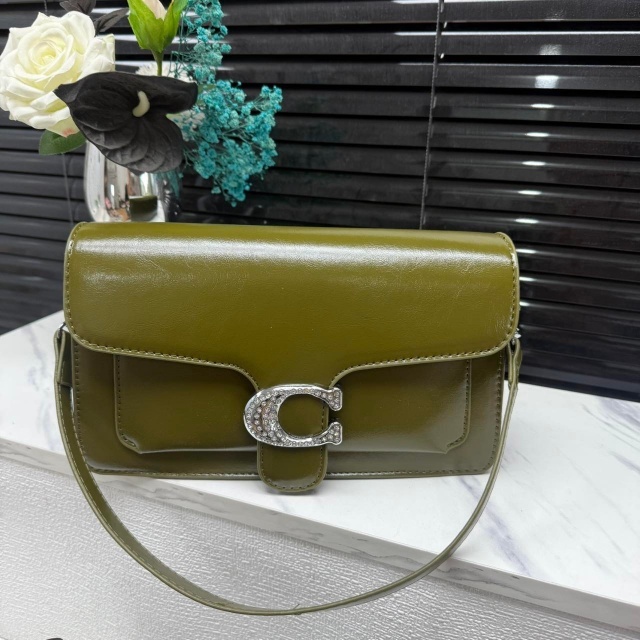 Fashion Rhinestones Leather Women Messenger Bags