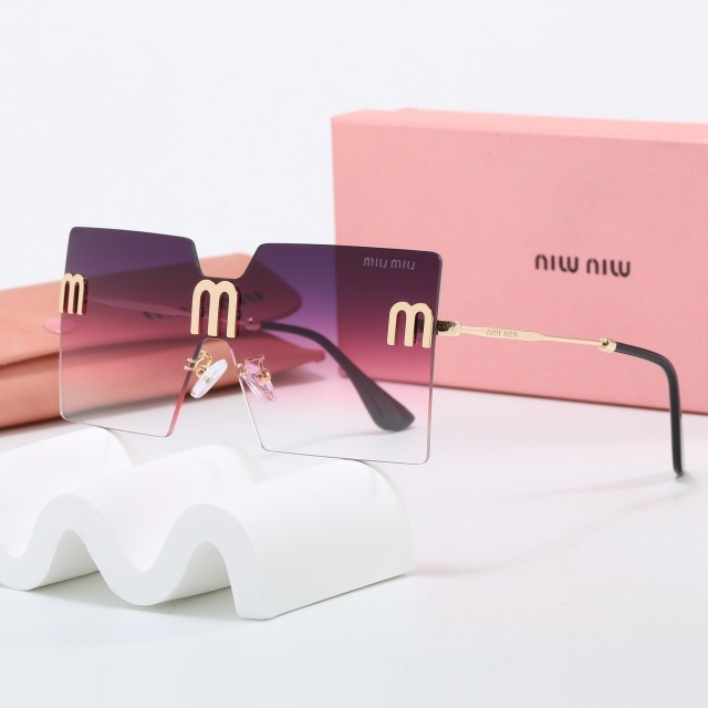 Oversize Frame One Piece Luxury Glasses