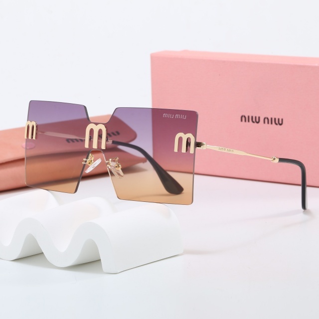 Oversize Frame One Piece Luxury Glasses