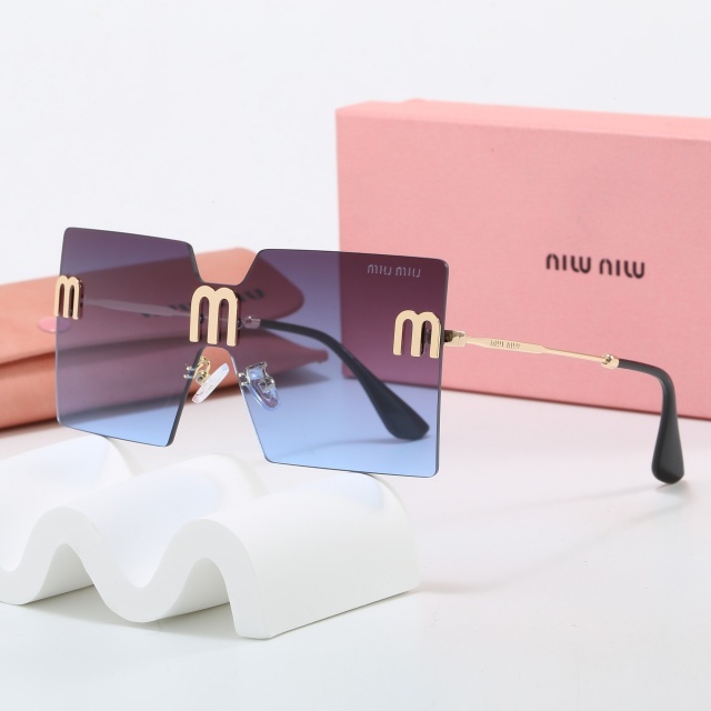 Oversize Frame One Piece Luxury Glasses