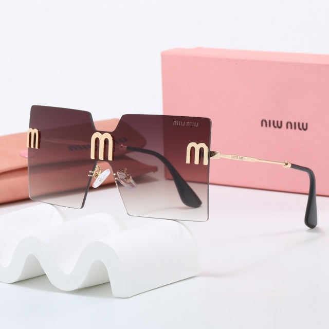 Oversize Frame One Piece Luxury Glasses