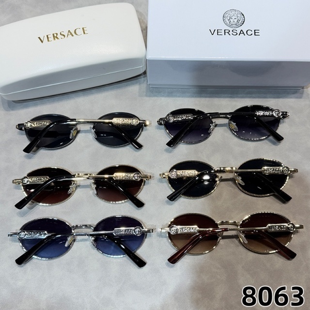 Metal Frame Oval Luxury Glasses