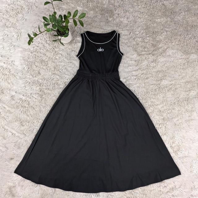 Fashion Sport Sleeveless Slit Maxi Dress