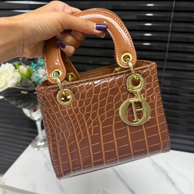 Snakeskin Leather Fashion Crossbody Handbags